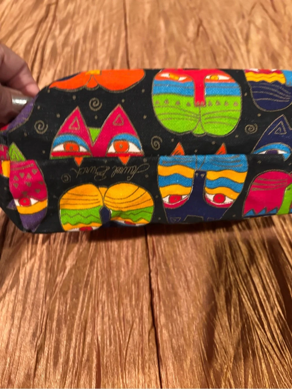 Laurel Burch Colorful Feline Bag